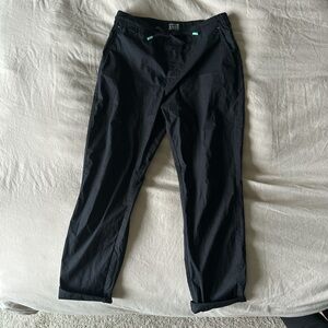 Scotch & Soda Black Chinos Tapered Fit
